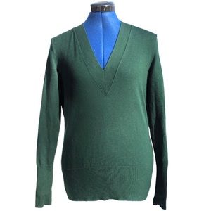 Banana Republic Forest Green Knit Sweater